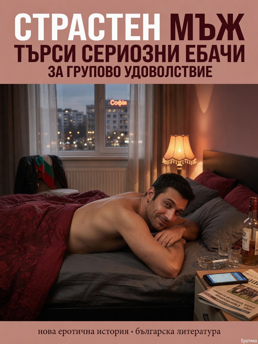Страстен мъж търси сериозни ебачи за групово удоволствие